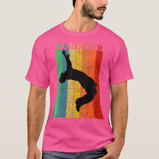 Camiseta Roupas Femininas de Parkour Ninja Cidade Vintage C