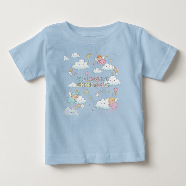 Camiseta Roupas infantis inspiradoras (Frente)