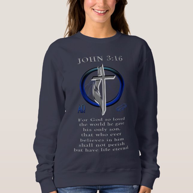 Camiseta roupas John 3:16 (Frente)