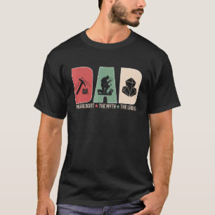 Camiseta Roupas Lenda Mitos Geólogos Pais Pai