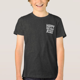 Camiseta Roupas para Celebração de Aniversário de Jesus par