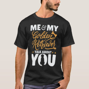 Camiseta Roupas para Golden Retriever   Design para Donos d