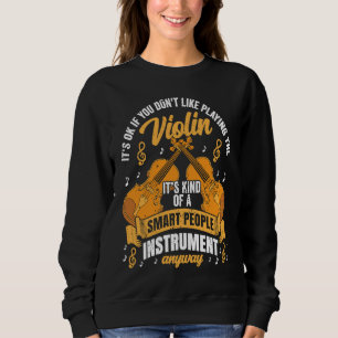 Camiseta Roupas para Tocador de Violino Instrumento para Mú