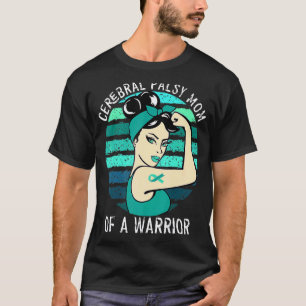 Camiseta Roupas Paralisia Cerebral Mãe De Um Guerreiro Cere
