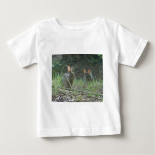 Camiseta Roupas Presentes Par de Coelhos Selvagens Cottonta