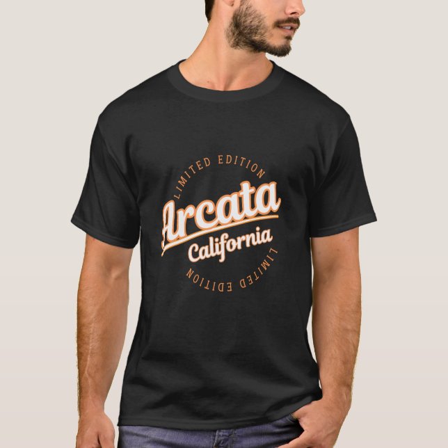 Camiseta Roupas Retro Athletic Arcata Cali (Frente)