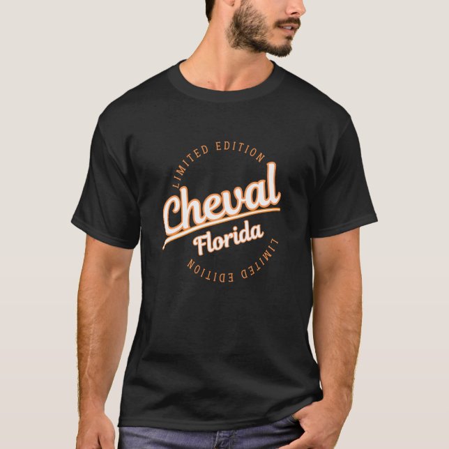 Camiseta Roupas Retro Athletic Cheval FL (Frente)