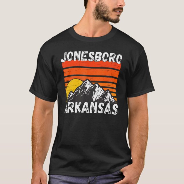 Camiseta Roupas Retro Fort Smith Arkansas (Frente)