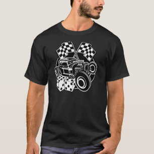 Camiseta Roupas Retro Rockabilly anos 50 para Homens Mulher