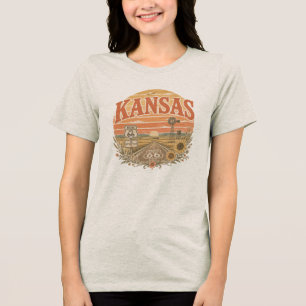 Camiseta Roupas Retrô Vintage Mother Road Prairie