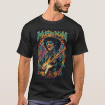 Roupas Vintage Gráfico de Homem do Bolo de Concert