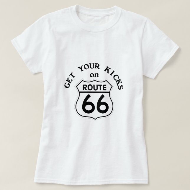 Camiseta route66 (Frente do Design)