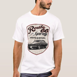Camiseta Route 66 Camaro Garage