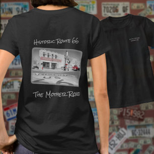 Camiseta Route 66 Vintage Winslow Arizona Foto
