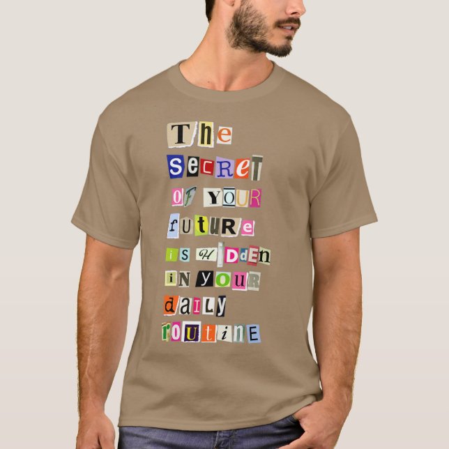 Camiseta Routine Diária (Frente)