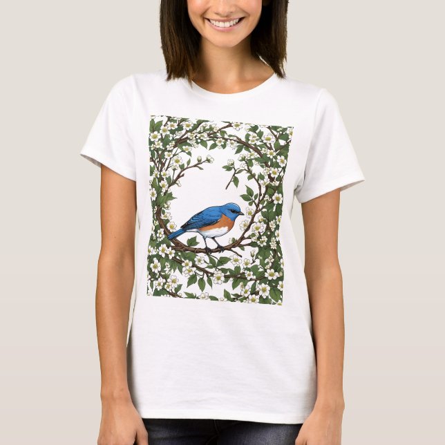 Camiseta Rouxinol MO e Coroa de Espinheiro (Frente)