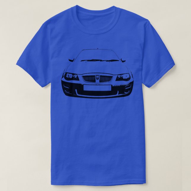 Camiseta Rover 25 monoblock clássico (Frente do Design)