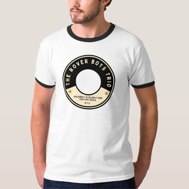 Camiseta Rover Boys Trio Record Ringer T Shirt (Frente)