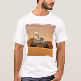 Camiseta Rover de Curiosidade do Laboratório de Ciências de