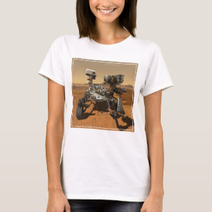 Camiseta Rover De Perseverança Operando Na Superfície De Ma