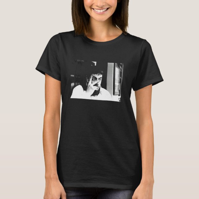Camiseta Rowan Atkinson Blackadder Mr Bean em Newcastle 198 (Frente)