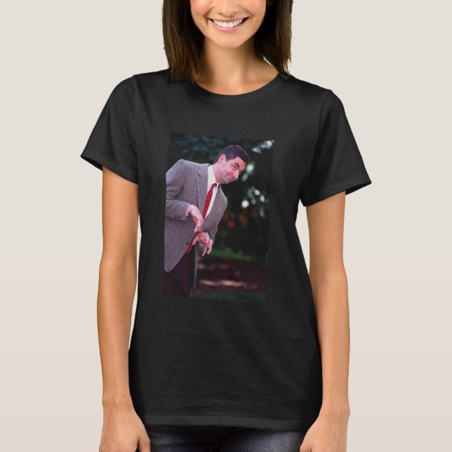 Camiseta Rowan Atkinson Mr Bean Blackadder Ator & Comediant (Frente)