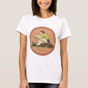 Camiseta Rower da mulher do vintage