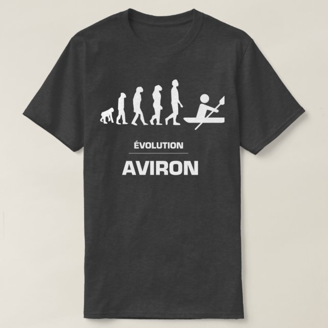 Camiseta rowing evolution (Frente do Design)