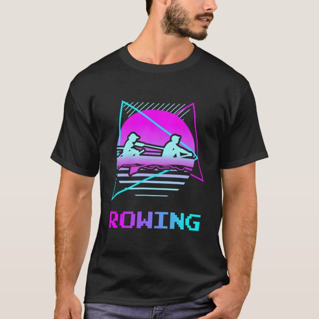 Camiseta Rowing Kayak Rower (Frente)