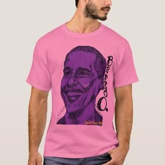 Camiseta Roxo do T de Barack, JackTea '09