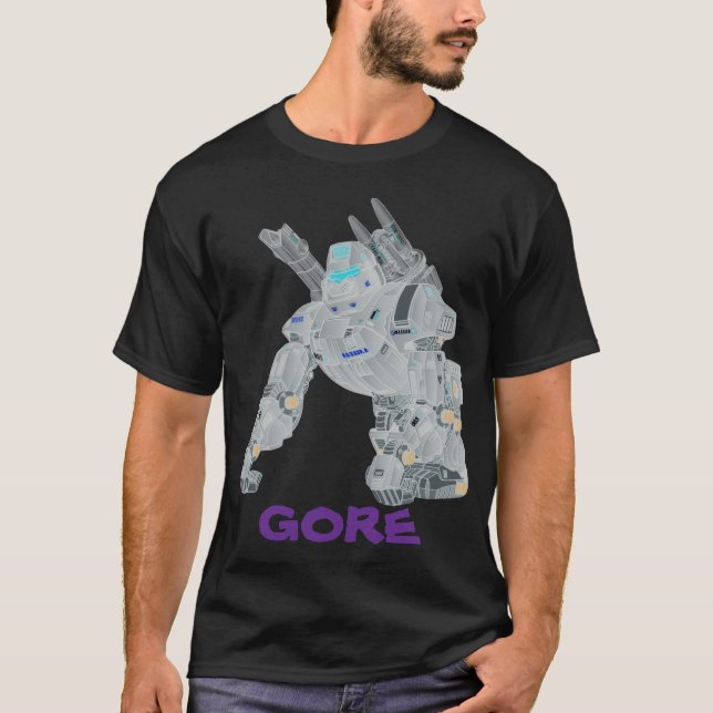 CAMISETA ROXO GORE 1 (Frente)