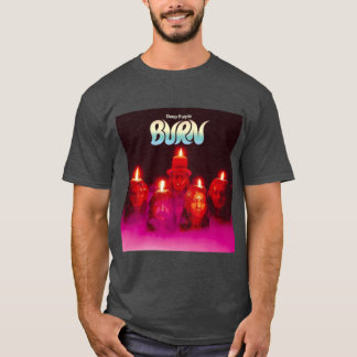 Camiseta roxo profundo retrô