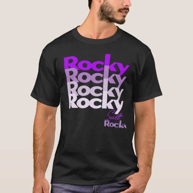 Camiseta Roxo Rockys!Camisa T (Frente)