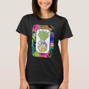 Camiseta Roxo Tropical Praia Havaiano Aloha Roxo Hava