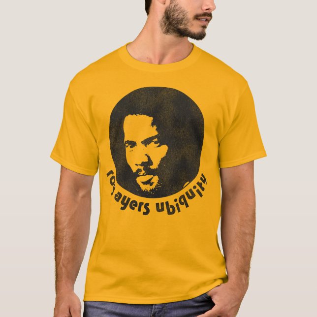 Camiseta Roy Ayers - Ubiquity Jazz Vibraphonist - Música Re (Frente)