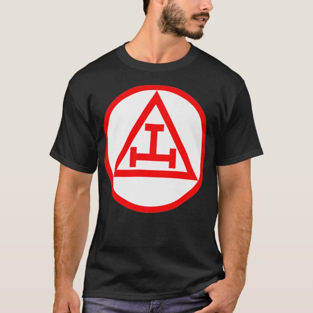 Camiseta Royal Arch Masons Seal York Rite Capítulo Premium (Frente)
