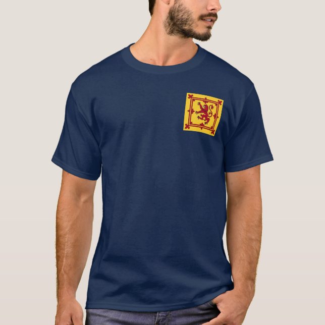 Camiseta Royal Banner - Escócia (Frente)