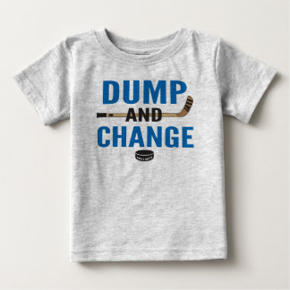 Camiseta Royal Blue Dump and Change Hockey Baby