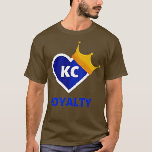 Camiseta Royal Blue KC Fan Kansas City Crown Town Royalty G