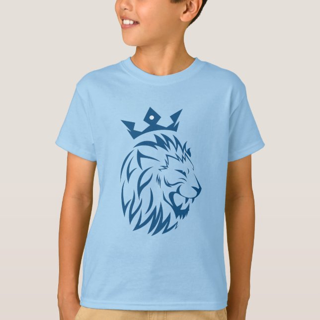 Camiseta Royal Crown Lion Boys (Frente)