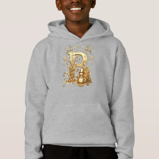 Camiseta Royal Gold B Luxury Snowman Boys Hoodie
