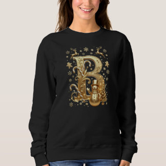 Camiseta Royal Gold B Luxury Women's Sweatshirt