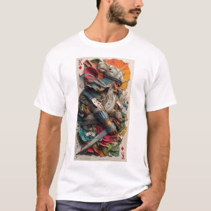 Camiseta Royal Rebellion – Samurai Card Warriors Arte Impre