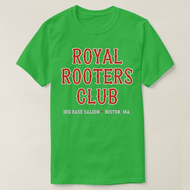 Camiseta Royal Rooters Club (Frente do Design)