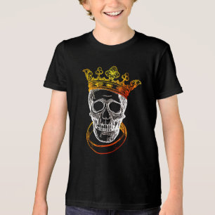 Camiseta Royal Skull Crown – Arte Gótica