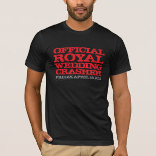 Camiseta Royal Wedding Crasher Oficial