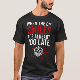 Camiseta Rpg De Jogos De Mesa Superior De Impressão De Pres