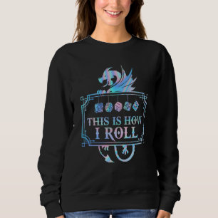 Camiseta RPG Dragão D20 É ASSIM QUE EU ROLO