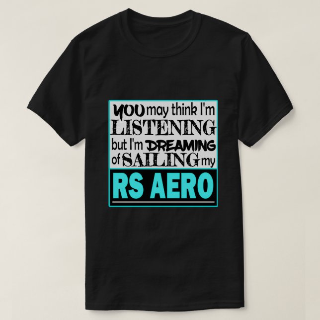 Camiseta Rs Aero Navegando (Frente do Design)