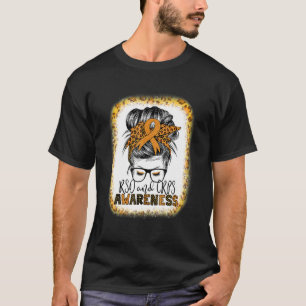 Camiseta RSD CRPS consciência de pão de cabelo bagaço para